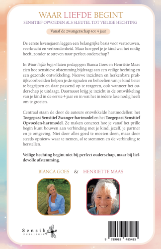 Waar liefde begint back cover
